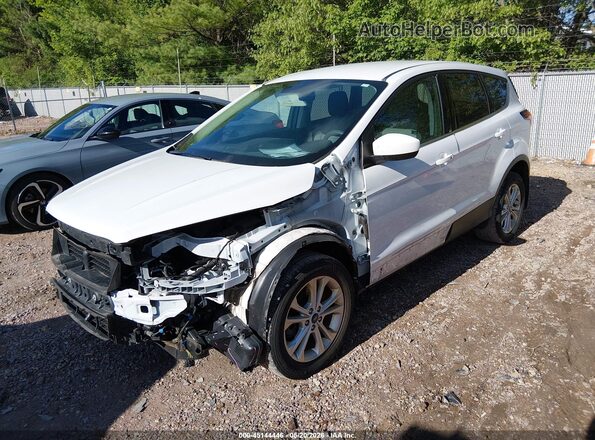 1FMCU9GD5KUC51084 2019 FORD ESCAPE White წინა მარცხენა ხედი სამი მეოთხედიდან
