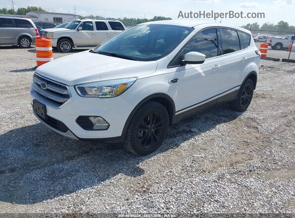 1FMCU9GD6HUC01027 2017 FORD ESCAPE White წინა მარცხენა ხედი სამი მეოთხედიდან
