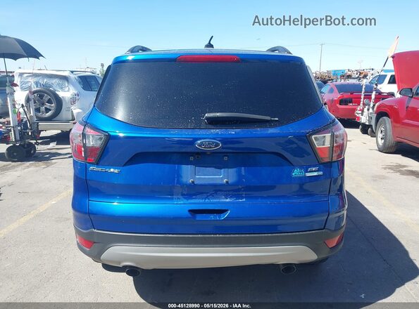 1FMCU9GD6JUC49956 2018 FORD ESCAPE Blue 