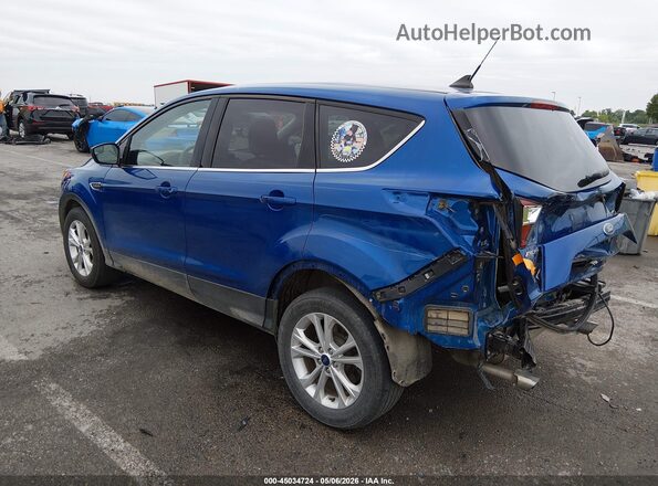 1FMCU9GD6KUB59207 2019 FORD ESCAPE Blue Задня ліва чверть
