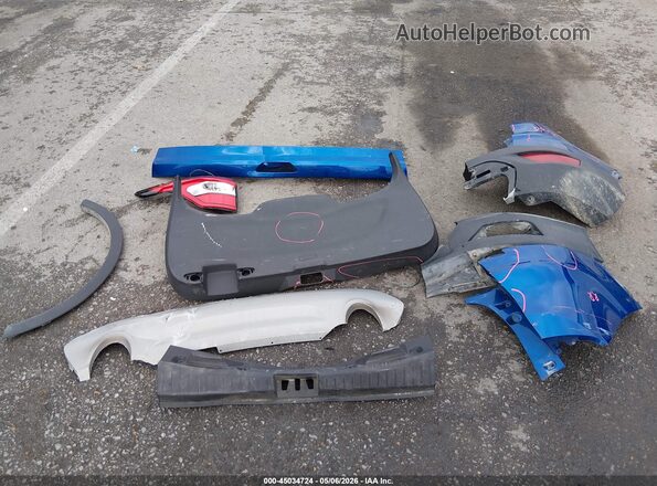 1FMCU9GD6KUB59207 2019 FORD ESCAPE Blue Вид щитка приладів