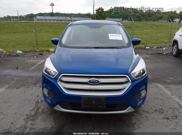 1FMCU9GD6KUB59207 2019 FORD ESCAPE Blue Вид задньої частини салону