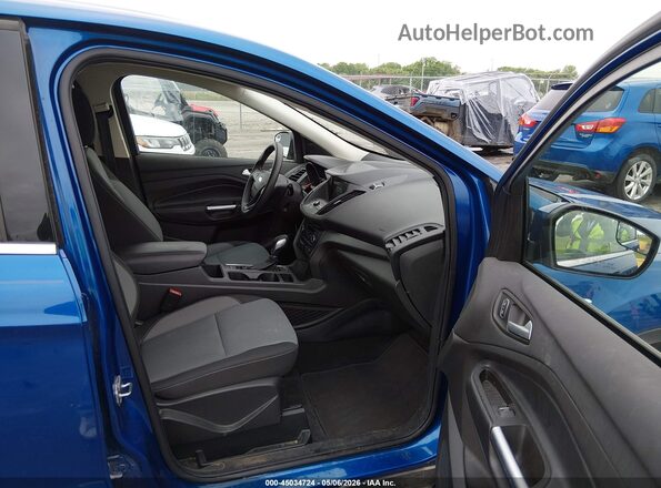1FMCU9GD6KUB59207 2019 FORD ESCAPE Blue Вид салону спереду