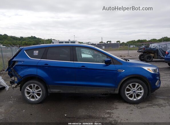 1FMCU9GD6KUB59207 2019 FORD ESCAPE Blue Панорамний вид салону 360°
