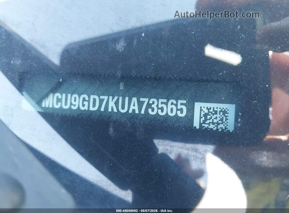 1FMCU9GD7KUA73565 2019 FORD ESCAPE Black 
