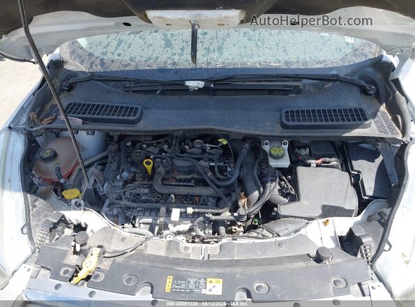 1FMCU9GD8HUE49196 2017 FORD ESCAPE Белый Вид сзади