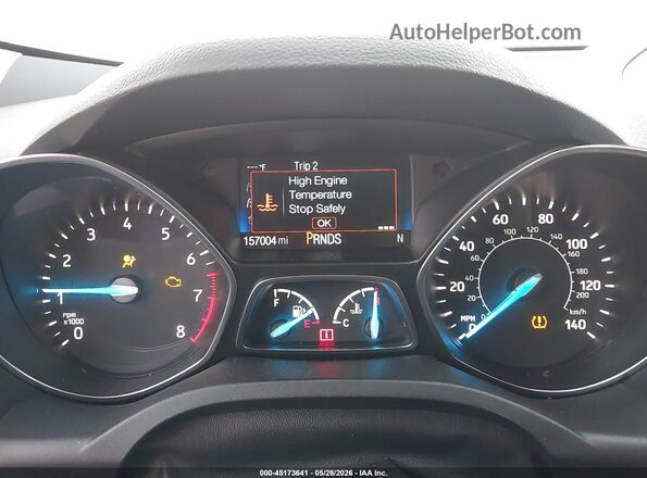 1FMCU9GD8JUC12746 2018 FORD ESCAPE Белый Вид задних сидений