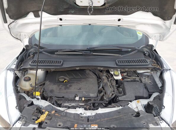 1FMCU9GD8JUC12746 2018 FORD ESCAPE Белый Вид сзади