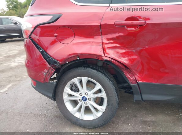 1FMCU9GD8JUC46444 2018 FORD ESCAPE Red Դիմացի տեսք
