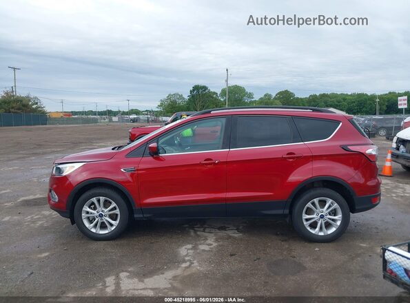 1FMCU9GD8JUC46444 2018 FORD ESCAPE Red 