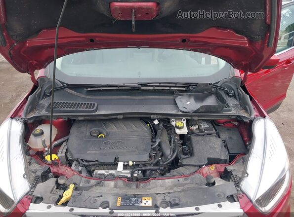 1FMCU9GD8JUC46444 2018 FORD ESCAPE Red Հետևի տեսք