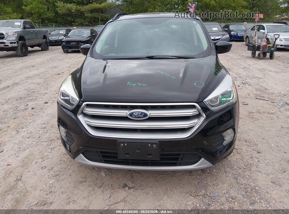 1FMCU9GD9HUC14967 2017 FORD ESCAPE Black ხელსაწყოთა პანელის ხედი