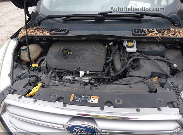 1FMCU9GD9HUC14967 2017 FORD ESCAPE Black უკანა ხედი