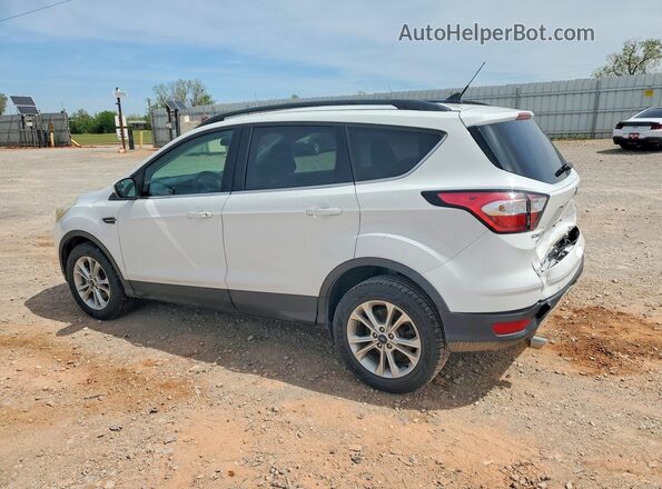 1FMCU9GD9JUC06499 2018 FORD ESCAPE White Задня ліва чверть