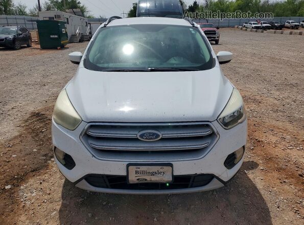 1FMCU9GD9JUC06499 2018 FORD ESCAPE White Вид спереду