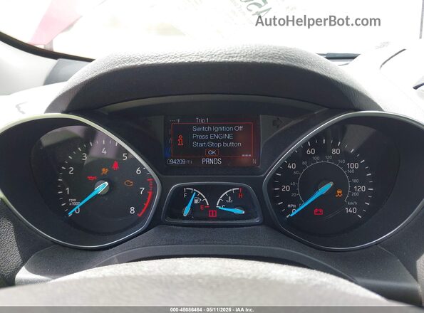 1FMCU9GDXKUB53572 2019 FORD ESCAPE Red Вид задніх сидінь