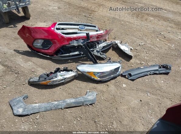 1FMCU9GDXKUB53572 2019 FORD ESCAPE Red Вид щитка приладів