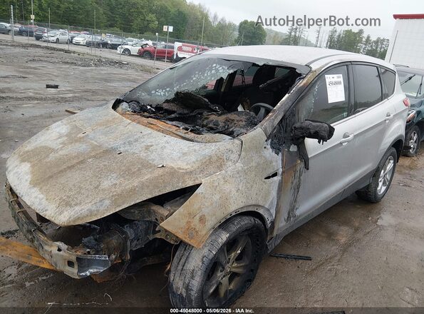 1FMCU9GX3GUB33486 2016 FORD ESCAPE Silver Առջևի ձախ երեք քառորդ տեսարան
