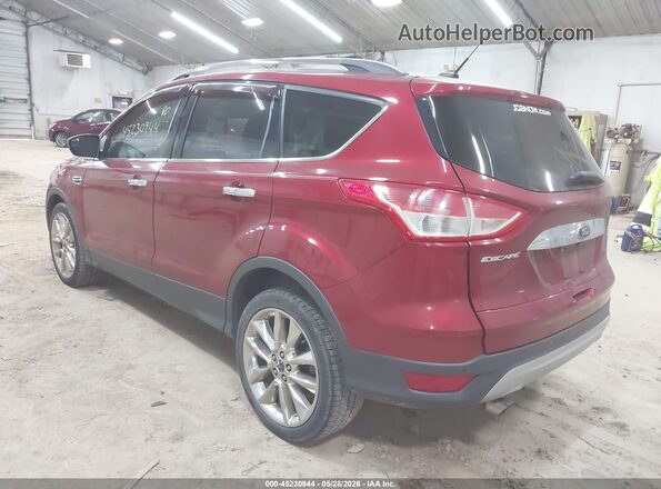 1FMCU9GX7GUB33006 2016 FORD ESCAPE Burgundy Trasero izquierdo