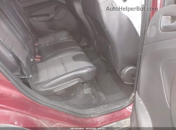 1FMCU9GX7GUB33006 2016 FORD ESCAPE Burgundy Vista de la etiqueta del VIN