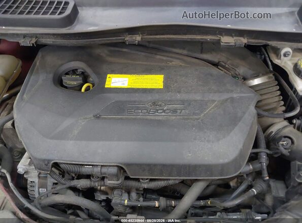 1FMCU9GX7GUB33006 2016 FORD ESCAPE Burgundy Vista trasera