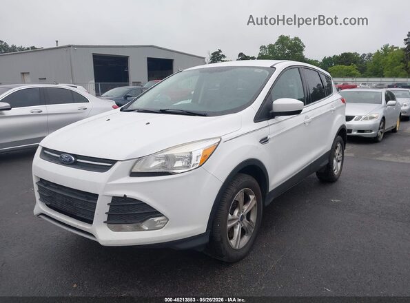 1FMCU9GX9GUC76166 2016 FORD ESCAPE Белый Передняя левая четверть