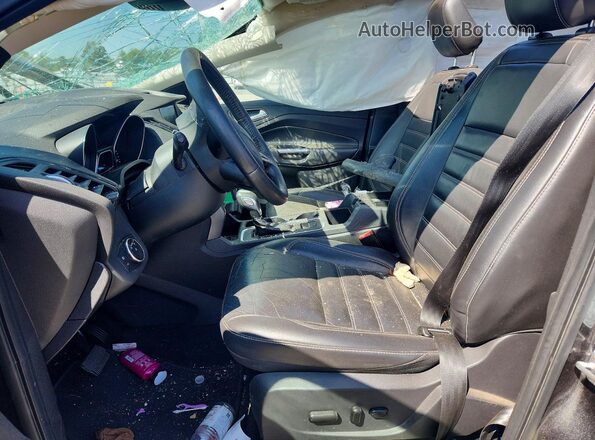 1FMCU9HD0JUA06237 2018 FORD ESCAPE Gray 