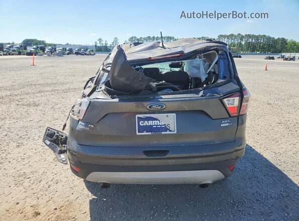 1FMCU9HD0JUA06237 2018 FORD ESCAPE Gray 