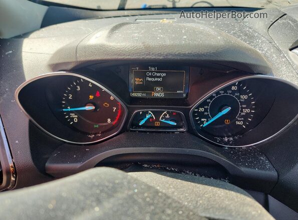 1FMCU9HD0JUA06237 2018 FORD ESCAPE Gray 