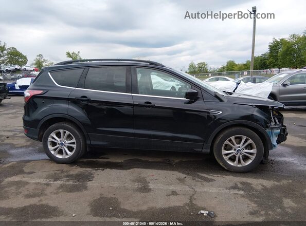 1FMCU9HD0JUB02689 2018 FORD ESCAPE Black Սալոնի հետևի տեսք