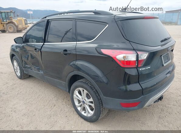 1FMCU9HD1JUD05686 2018 FORD ESCAPE Черный Задняя левая четверть