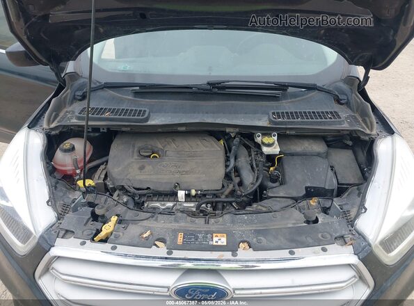 1FMCU9HD1JUD05686 2018 FORD ESCAPE Черный Вид сзади