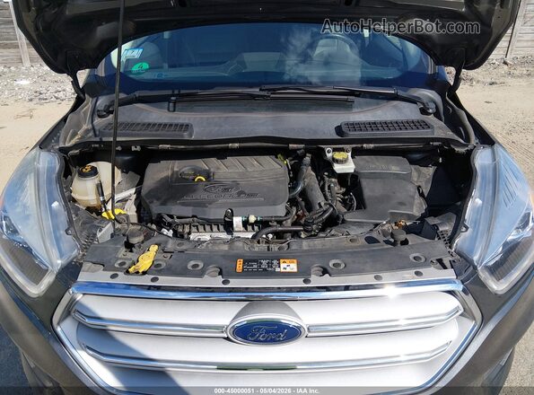1FMCU9HD4JUB60823 2018 FORD ESCAPE Gray უკანა ხედი