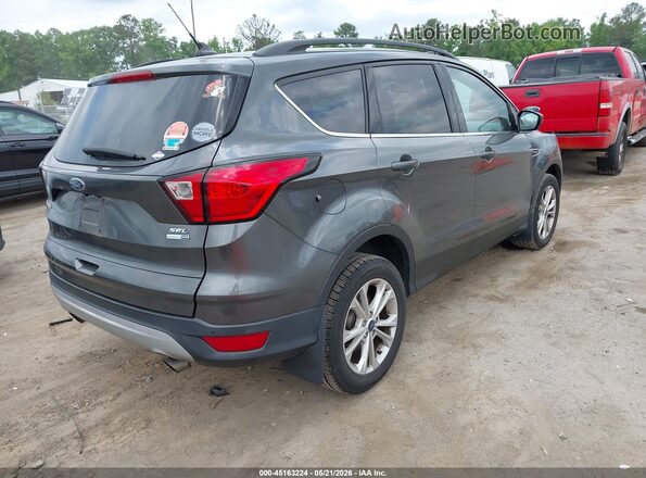 1FMCU9HD4KUB42808 2019 FORD ESCAPE Серый Задняя правая четверть