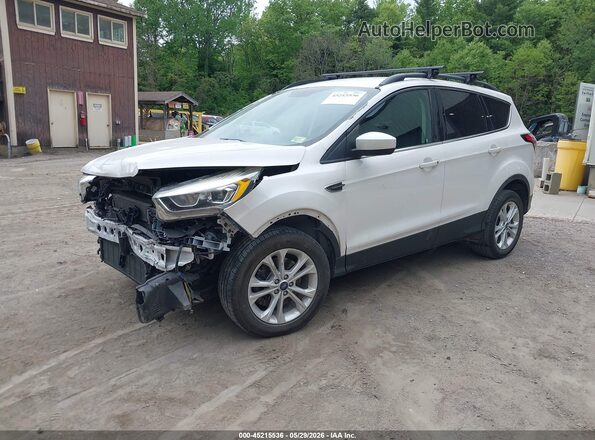 1FMCU9HD5JUB33047 2018 FORD ESCAPE White Front left