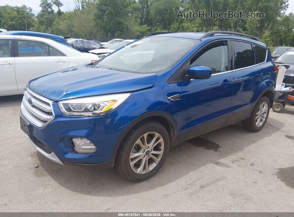 1FMCU9HD8KUC03691 2019 FORD ESCAPE Blue Front left
