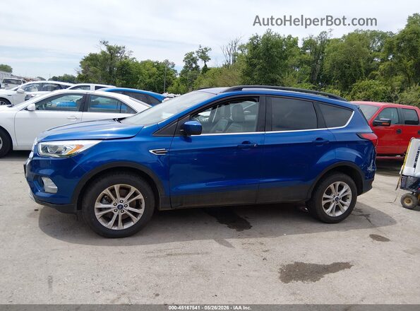 1FMCU9HD8KUC03691 2019 FORD ESCAPE Blue 360 interior view