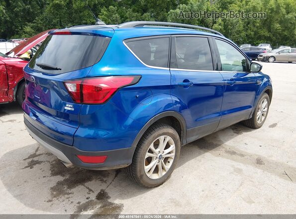 1FMCU9HD8KUC03691 2019 FORD ESCAPE Blue Rear right