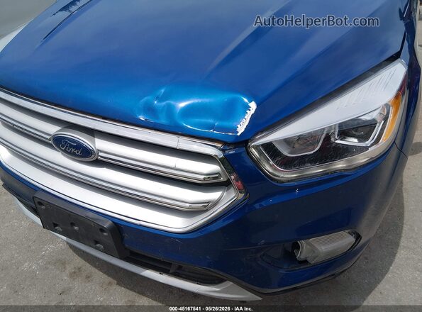 1FMCU9HD8KUC03691 2019 FORD ESCAPE Blue Front view