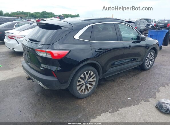 1FMCU9J91LUA73681 2020 FORD ESCAPE Black Tył prawy
