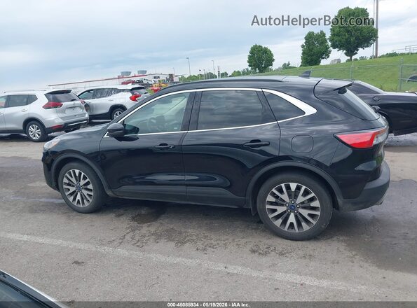 1FMCU9J91LUA73681 2020 FORD ESCAPE Black Widok wnętrza 360 stopni