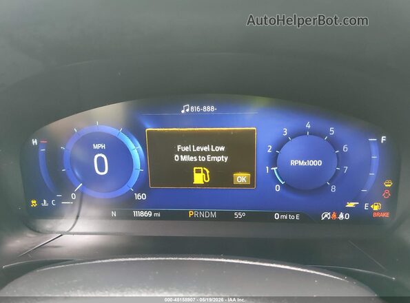 1FMCU9J91LUB20238 2020 FORD ESCAPE Silver Вид задніх сидінь