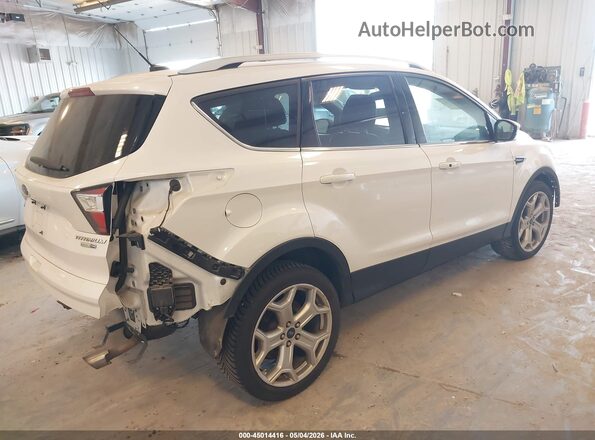 1FMCU9J92HUE06445 2017 FORD ESCAPE Белый Задняя правая четверть