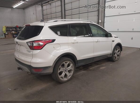 1FMCU9J93JUB35949 2018 FORD ESCAPE White Tył prawy