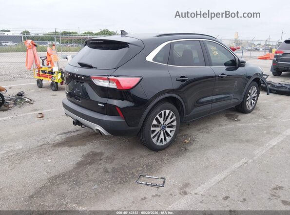 1FMCU9J93LUB07300 2020 FORD ESCAPE Black Задня права чверть