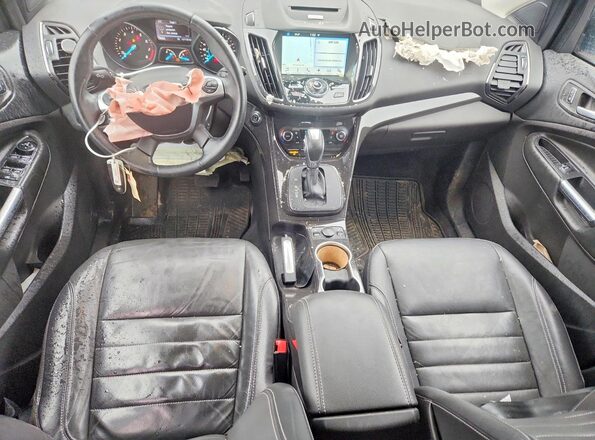 1FMCU9J95GUB17557 2016 FORD ESCAPE Black Widok deski rozdzielczej