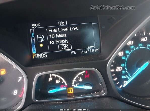 1FMCU9J95GUC39934 2016 FORD ESCAPE Blue Vista de los asientos traseros