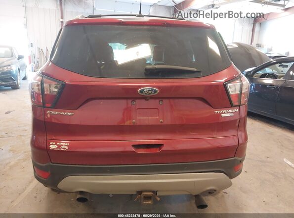 1FMCU9J95JUC33803 2018 FORD ESCAPE Красный 