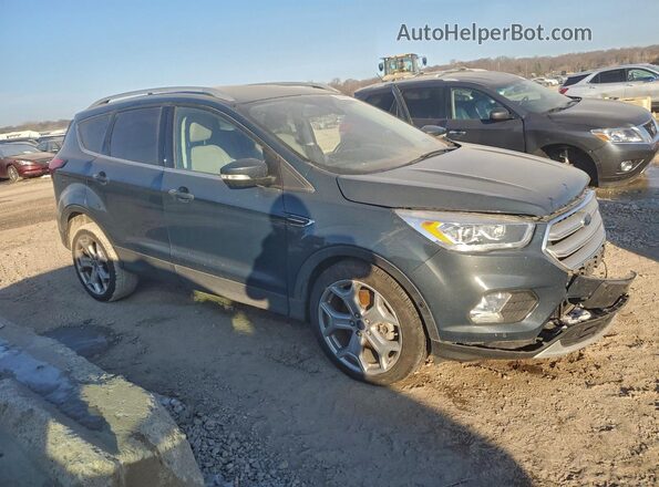 1FMCU9J95KUC32779 2019 FORD ESCAPE Gray Front right