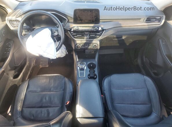 1FMCU9J95LUB20226 2020 FORD ESCAPE Black წინა პანელის ხედი